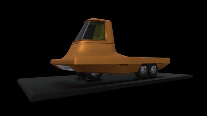 Syd Mead Truck 3D Model