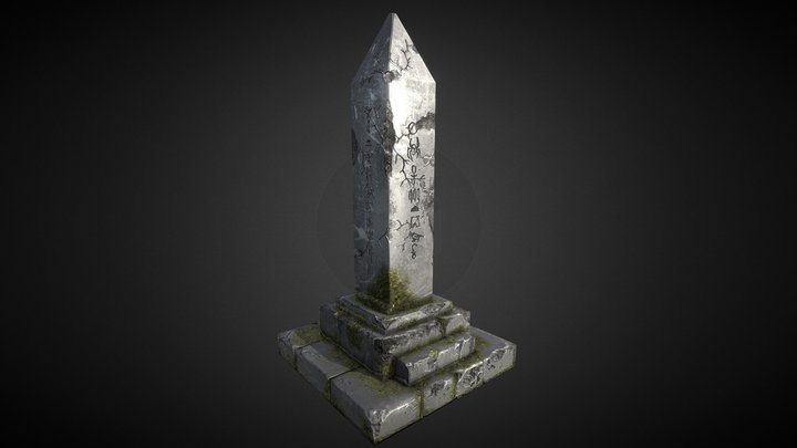 Obelisk 3D Model