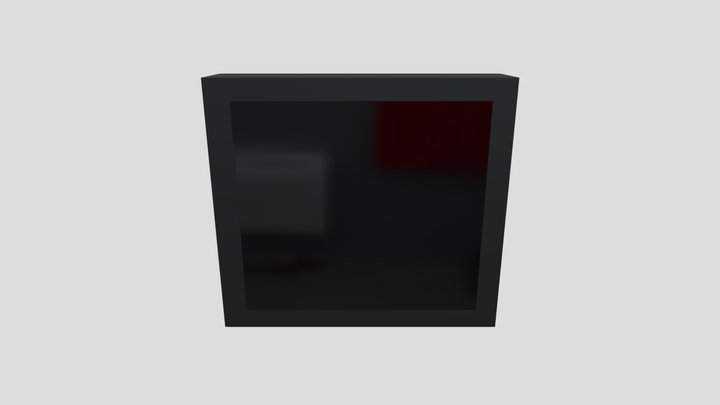 Large TV Head 3D Model
