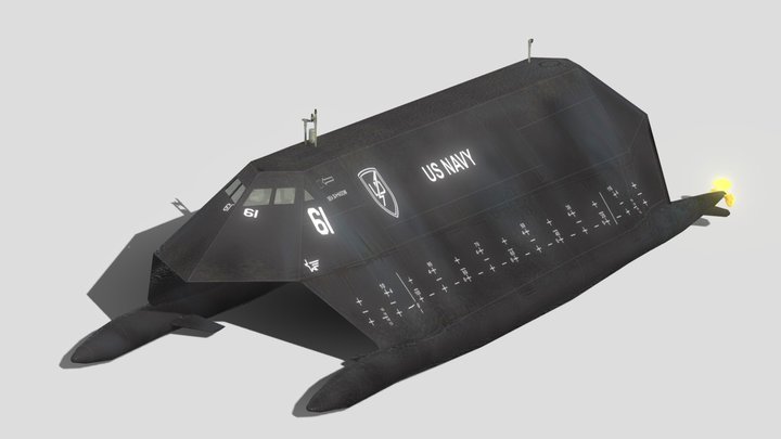 Sea Shadow (IX-529) – Free 3D Model STL