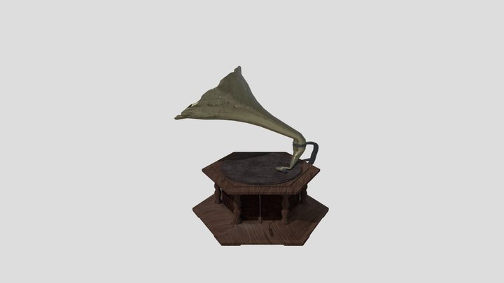 Gramophone2 3D Model