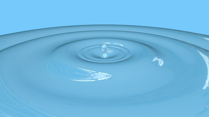 Water Droplet – Free 3D Model STL