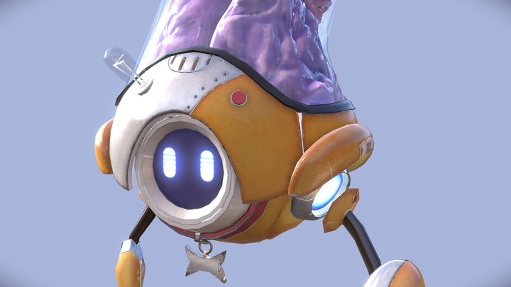 Chappy the androind 3D Model
