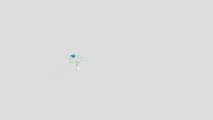RESIDÊNCIA NAGOIA - ÁGUA FRIA E GÁS 3D Model