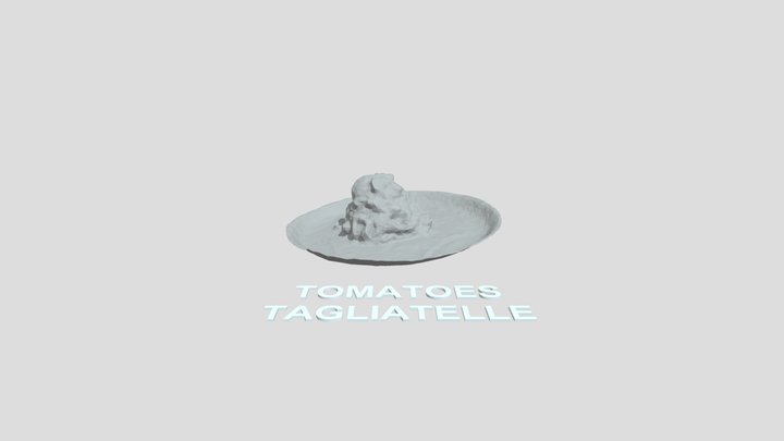 Tagliatelle 3D Model