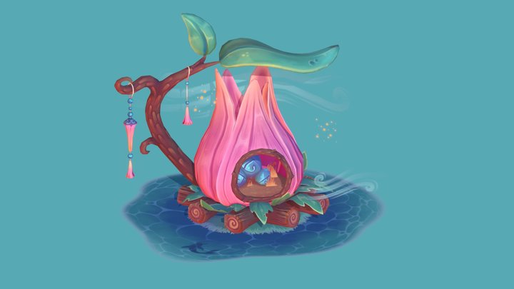 Sacred Place 3D Model
