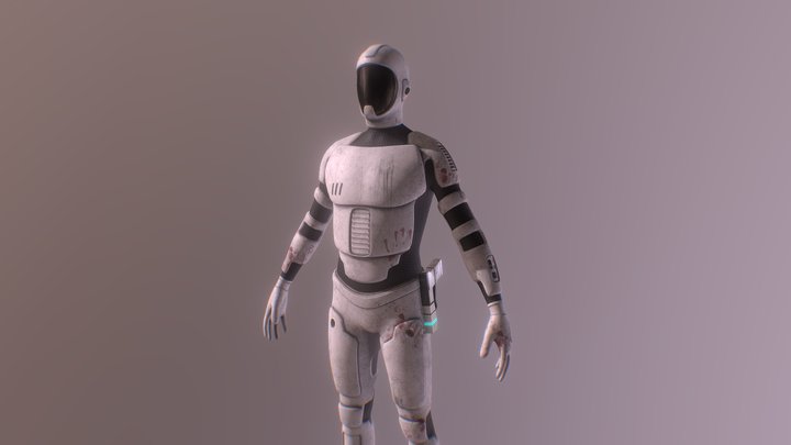 Future Soldier 3D Model