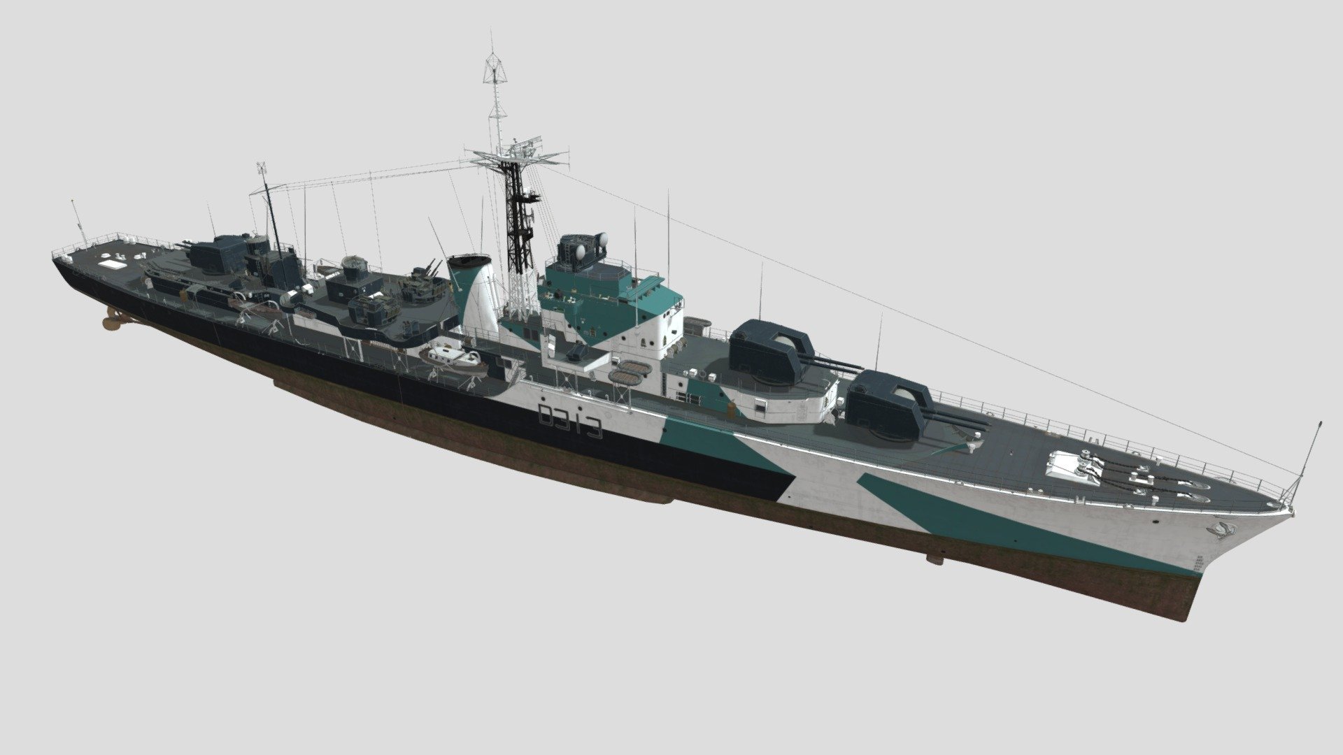 British destroyer Blanco Encalada