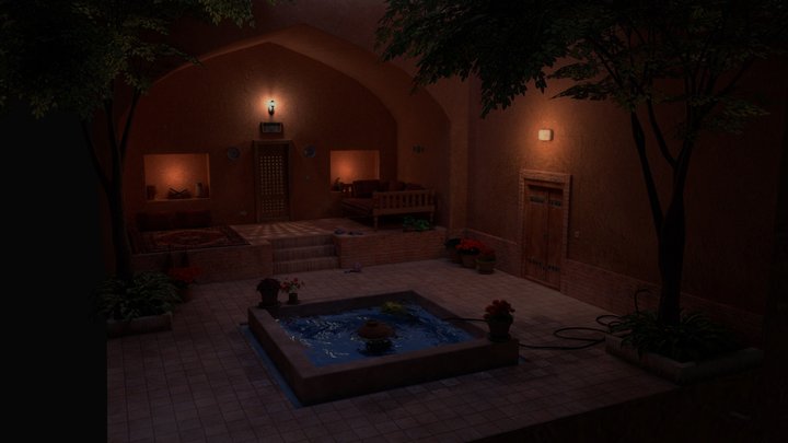Night in a Persian Garden