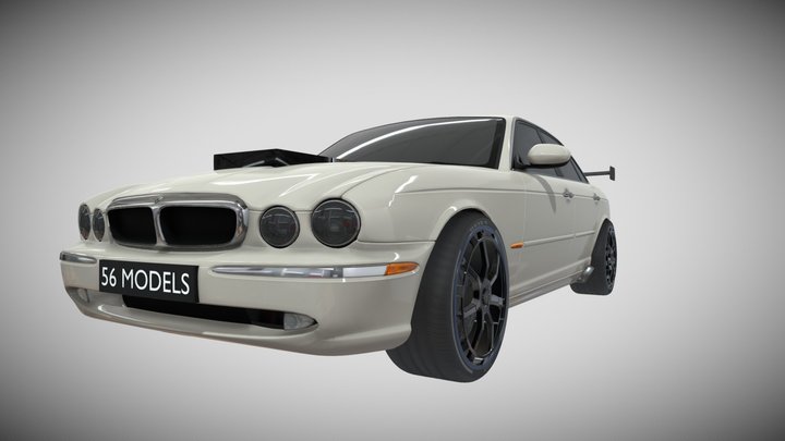 Modified Jaguar 2005 Model 3D Model