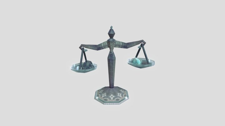 Fortune Teller Set // Balancing Scale 3D Model