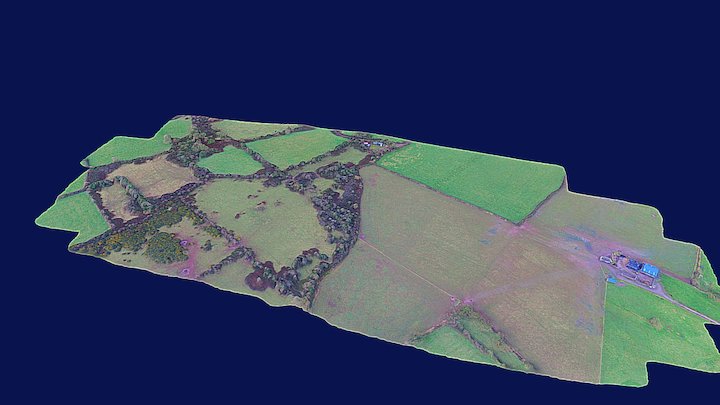 Land survey 3D Model