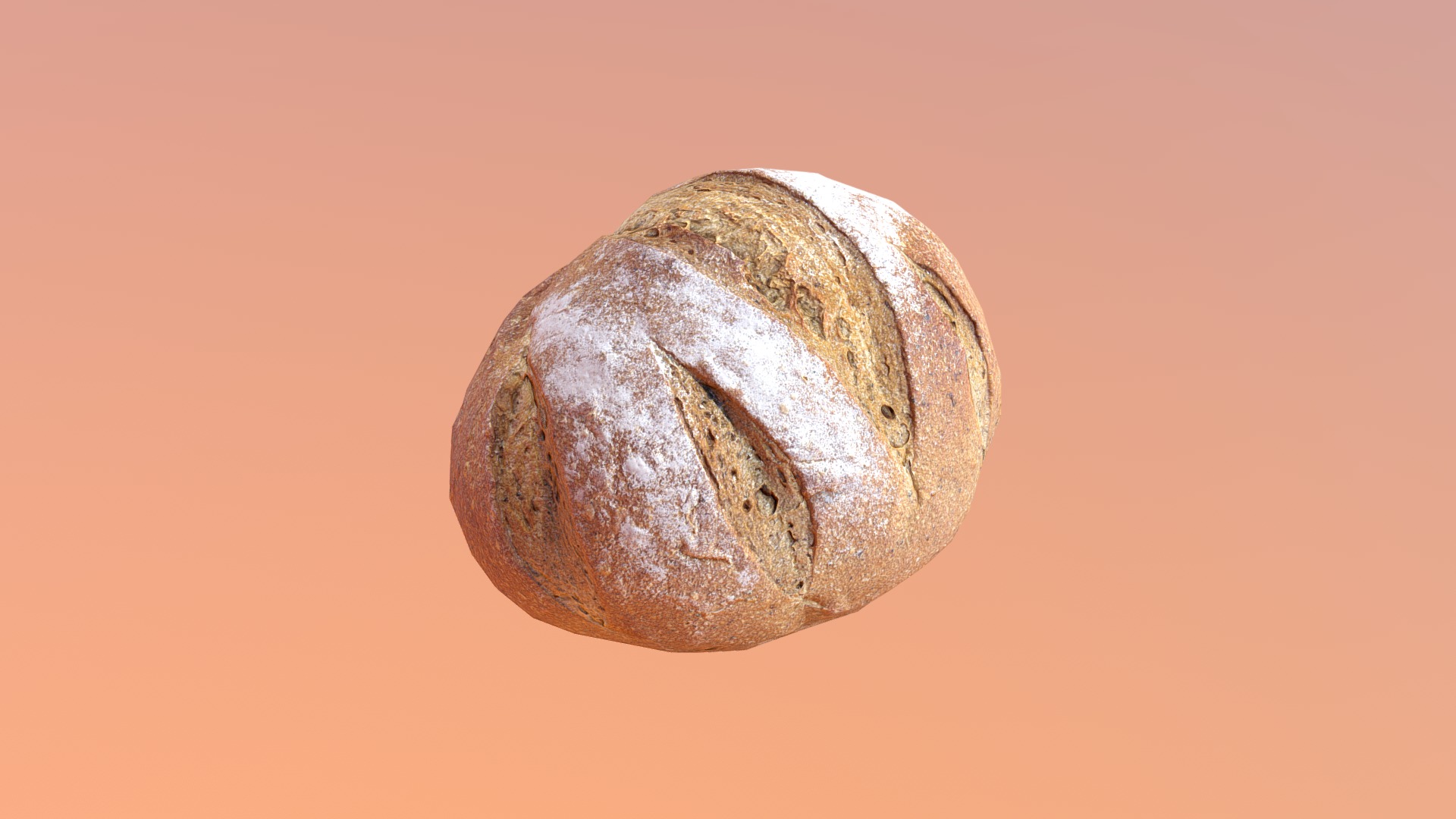 3D model TastyBreadPack vol.01 Model Three - This is a 3D model of the TastyBreadPack vol.01 Model Three. The 3D model is about a close up of a fruit.
