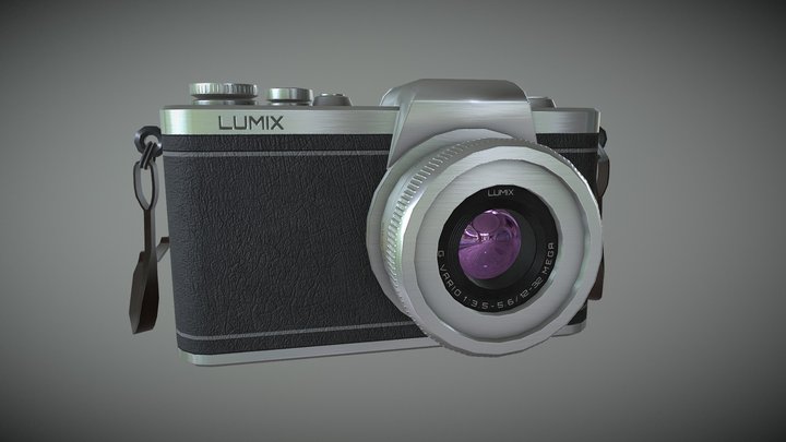 A New Camera (Panasonic Lumix DMC-GF7) 3D Model