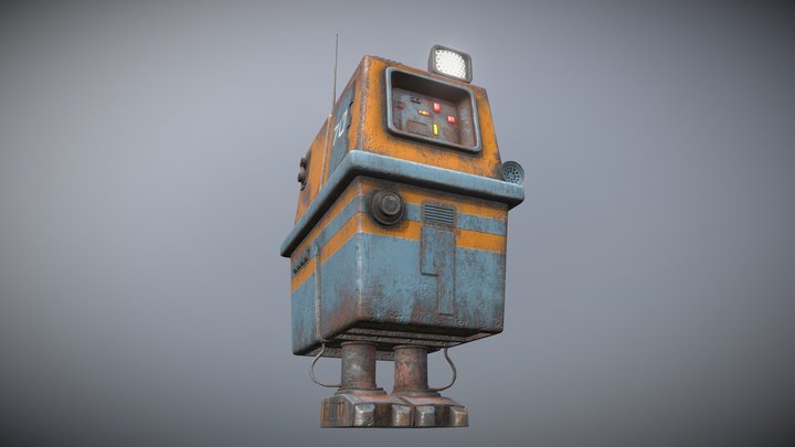 Gonk Droid 3D Model