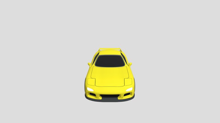 Rx-7 3D Model