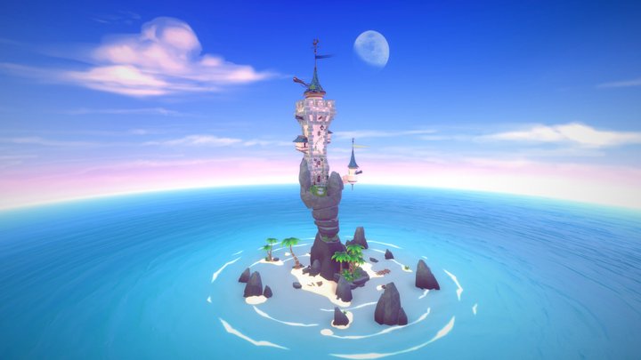 Battle of the Islands - Imperial Watchtower 3D Model