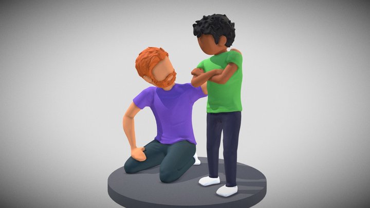 Teacher as Carer 3D Model