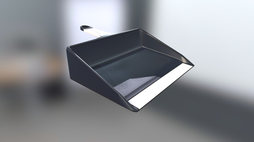 Dustpan Download Free 3D model by c_irby_paint (cirby2180) [d91eae2
