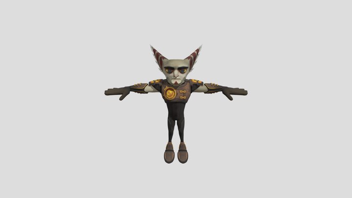 PlayStation 3 - Ratchet & Clank Future A Crack i 3D Model