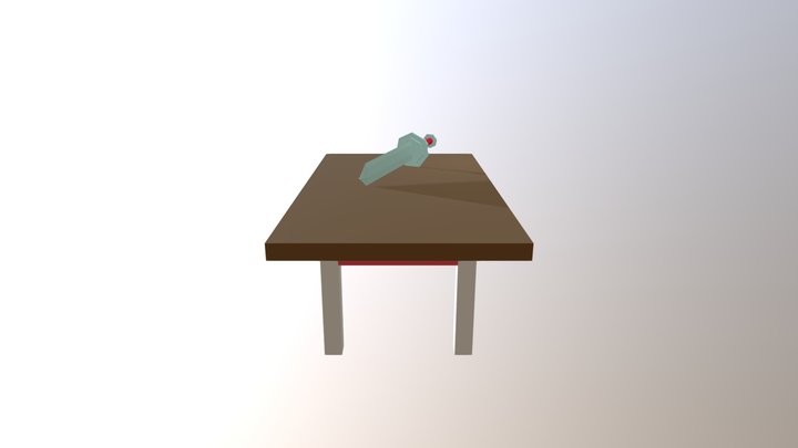 Swoody Table 3D Model