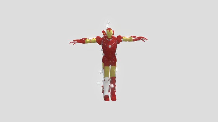 Iron Man 3D Model