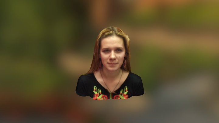 Kseniya (Faces of IT STEP) 3D Model