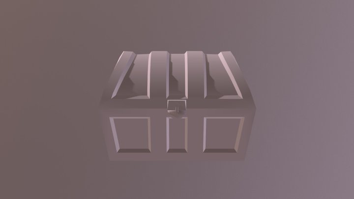 Schatztruhe 1 3D Model