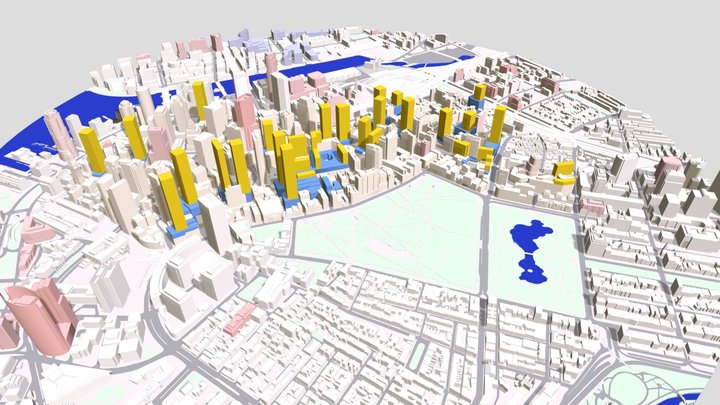 Downtown2020-S1 3D Model