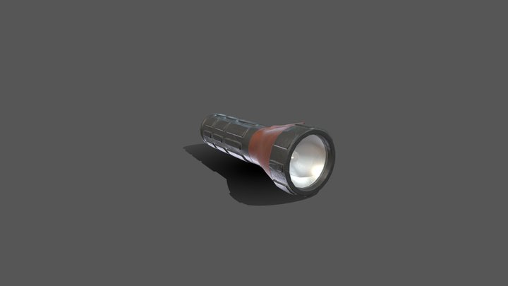 Flashlight 3D Model