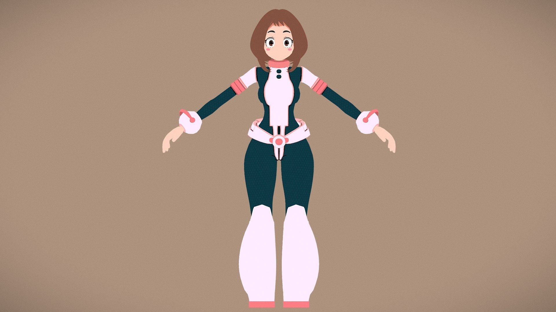 Uraraka Ochako - A Pose - Download Free 3D model by Padalab [d924d3e ...