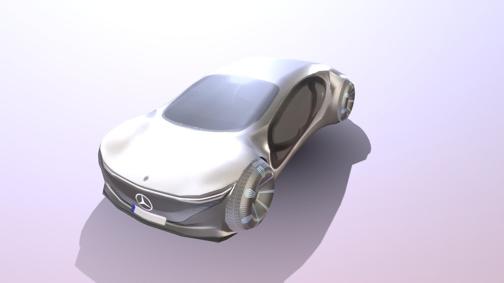 Mercedes Benz Vision AVTR Lowpoly