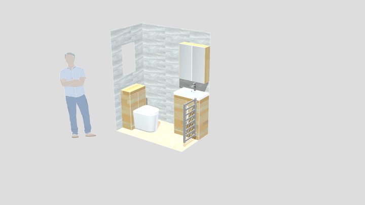 G/F Toilet 3D Model