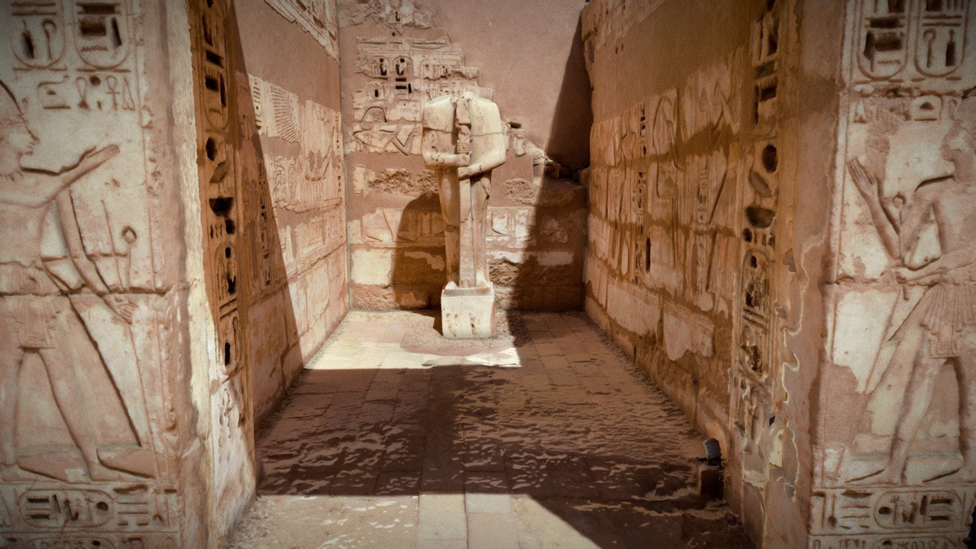 God Ptah chamber from Medinet Habu
