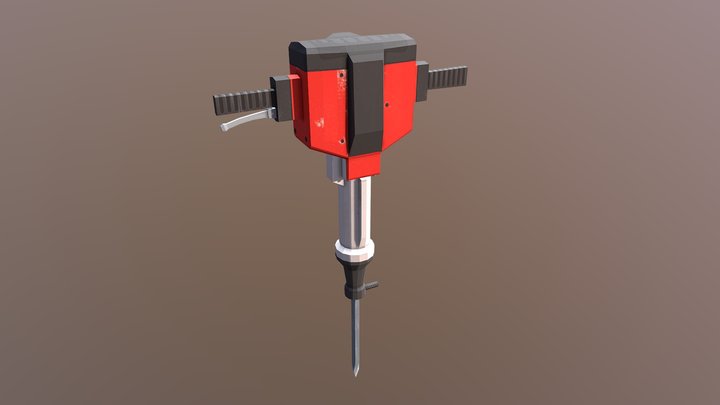 Hello Neighbor Jackhammer (Older builds) 3D Model