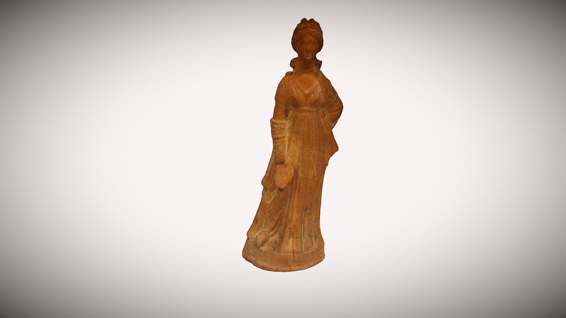 Lady with Fan Figurine