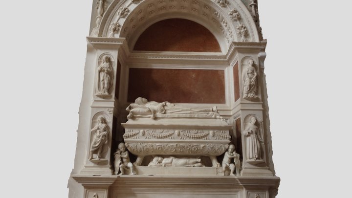 Memorial of Maria&Beatrice Pereyra Camponeschi 3D Model