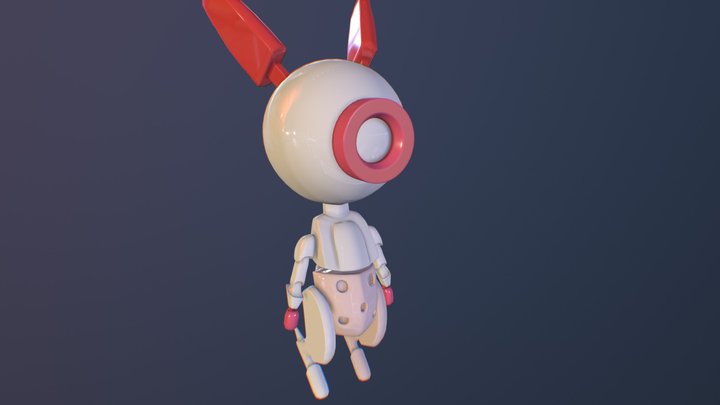 Bunny bot 3D Model