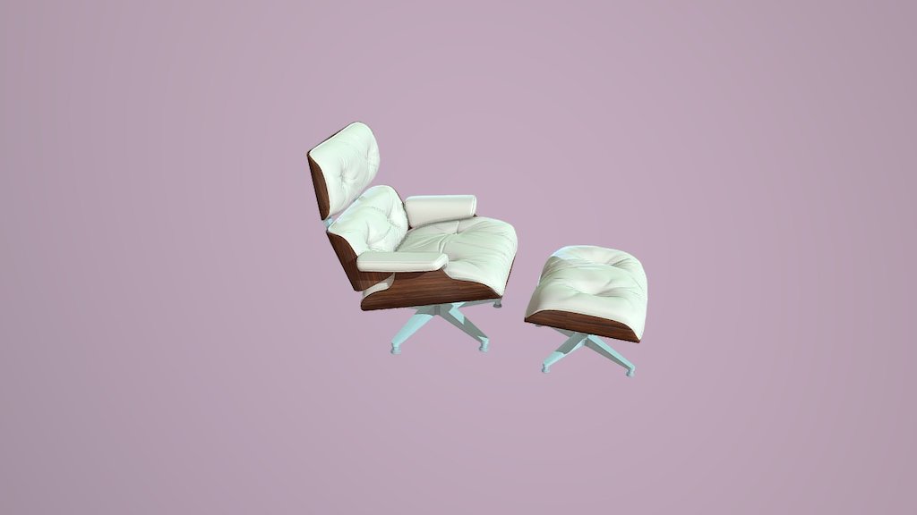 Comfortable Chair With Footrest