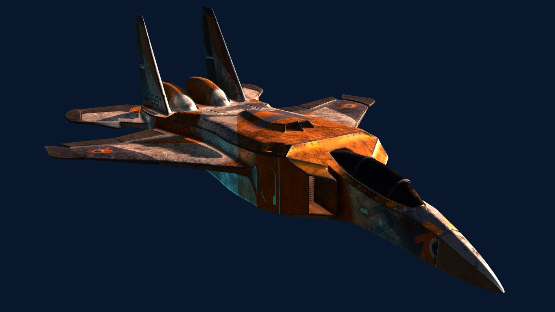 F15 Jet Blender Model 3D model by vappex [d92a386] Sketchfab