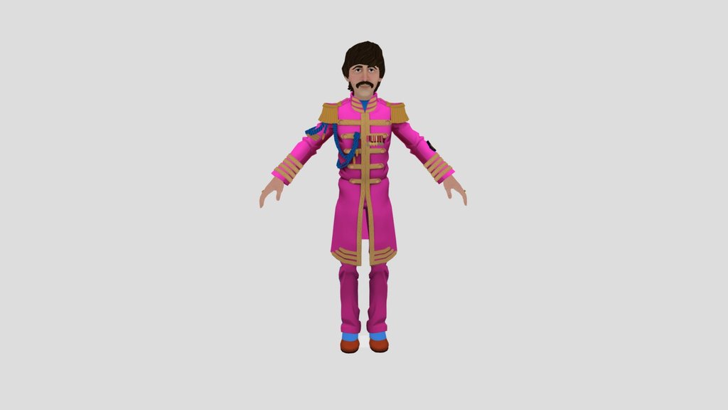 Ringo Starr Sgt. Pepper Outfit
