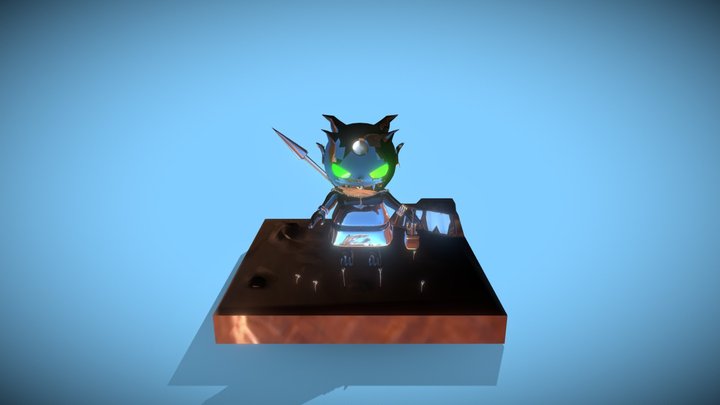 Tribal Demon 3D Model