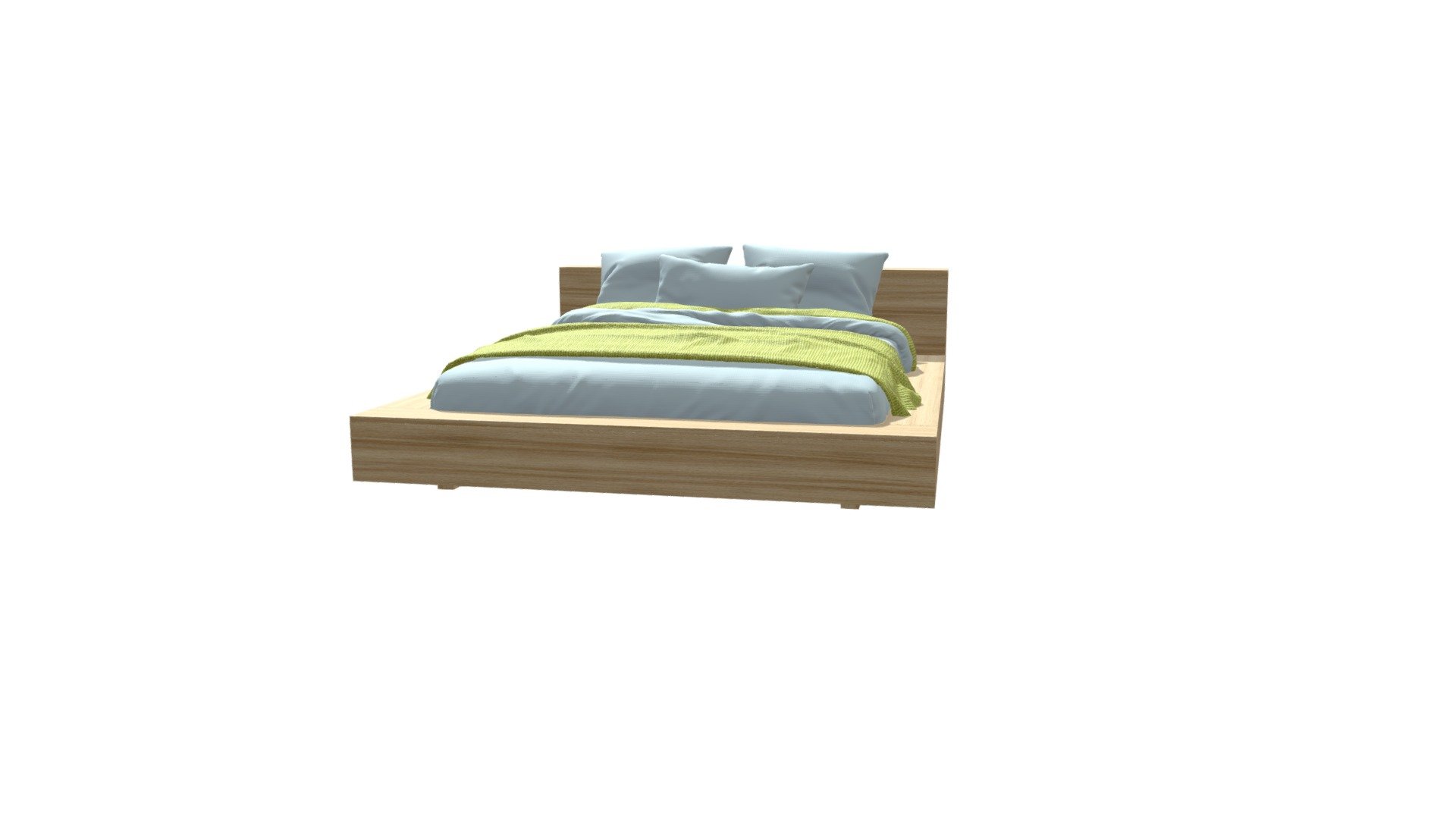 Nordi-bed - Download Free 3D model by WOODPORT [d92ab94] - Sketchfab