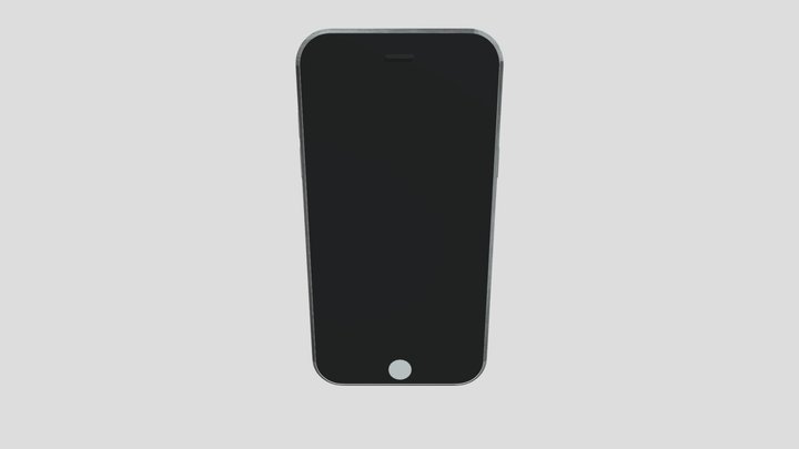 iPhone 8 Game Object 3D Model