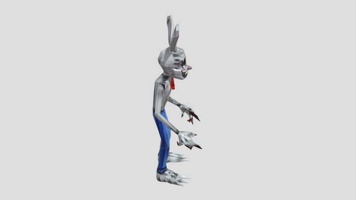 mr. hopp's playhouse 3 no rig (AI) 3D Model