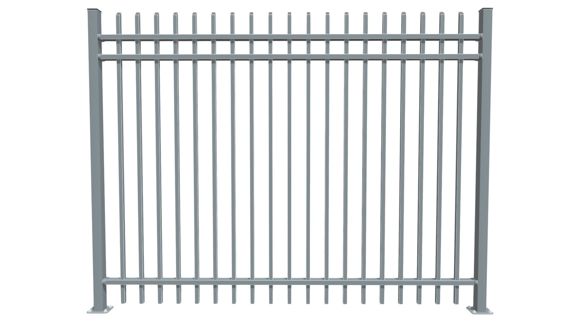 Barreaudage Londres Carre Biaise - Sur platines — Sketchfab embed 3D viewer