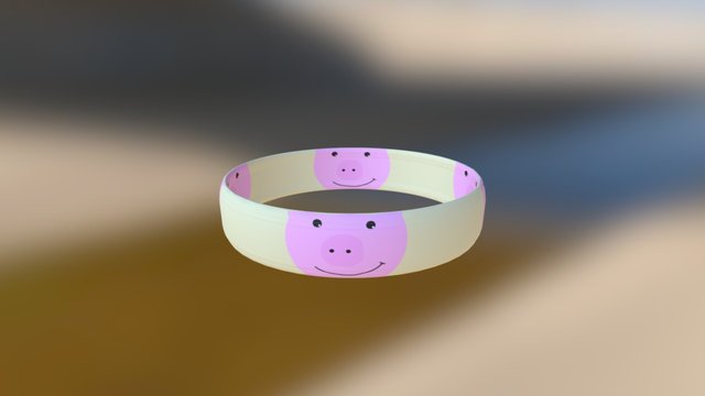 Pig ring 3D Model