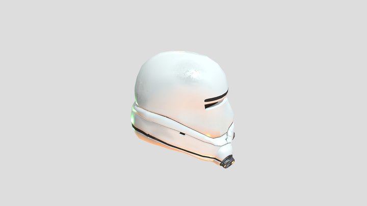 Flametrooper Helmet 3D Model