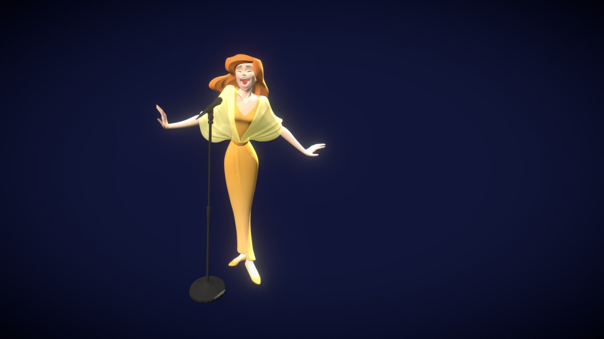 Fan art of Florance Weltch - 3D model by micromeria [d92ddd6] - Sketchfab