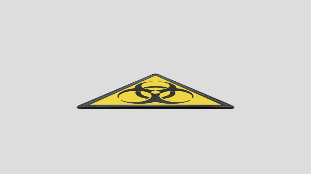 Biohazard Warning Sign